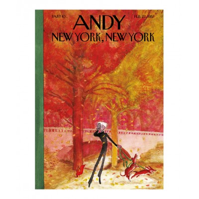 Typex - Andy Gesigneerde Prent New York 